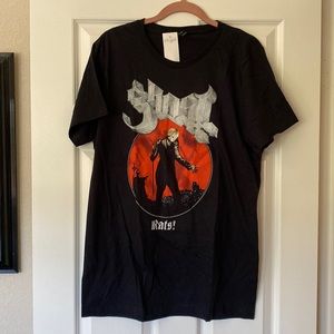 Hot Topic The Band Ghost Rats Logo T-Shirt Size Large